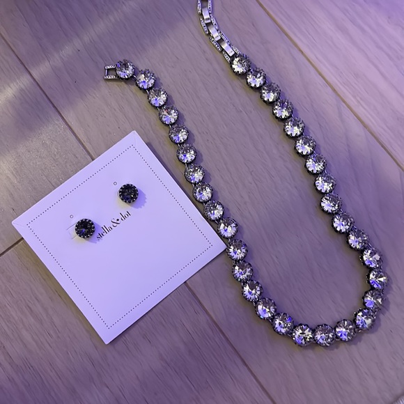 stella & dot necklace and earrings - Picture 3 of 3